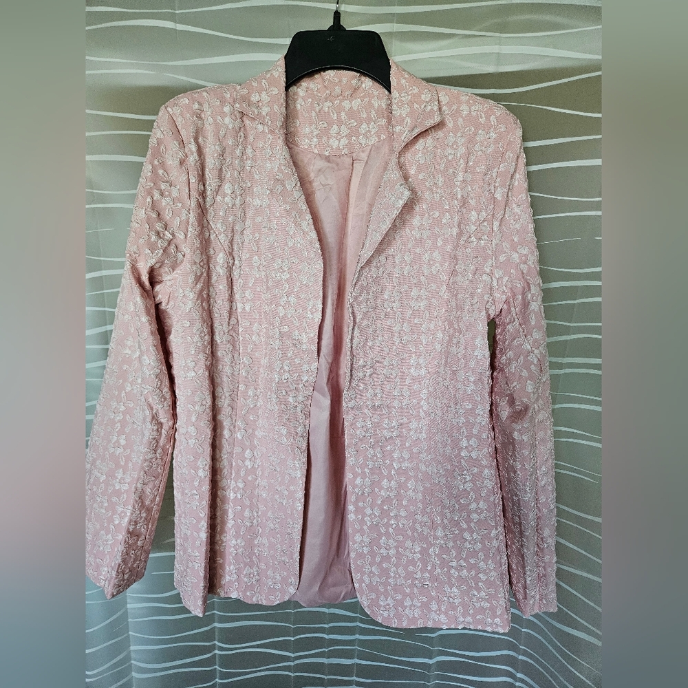 Textured Blazer